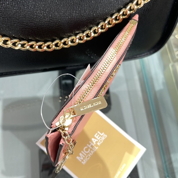 MICHAEL KORS SMALL TOP ZIP COINPOUCH WITH ID CARD CASE WALLET 
PRIMROSE 
NWT - Picture 15 of 16